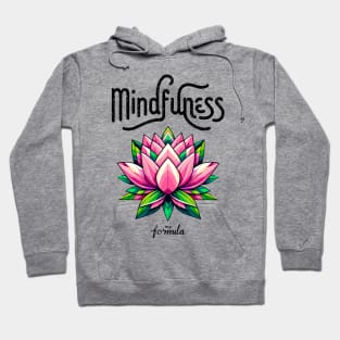 Mindfulness My Formula: Vibrant Lotus Bloom Hoodie